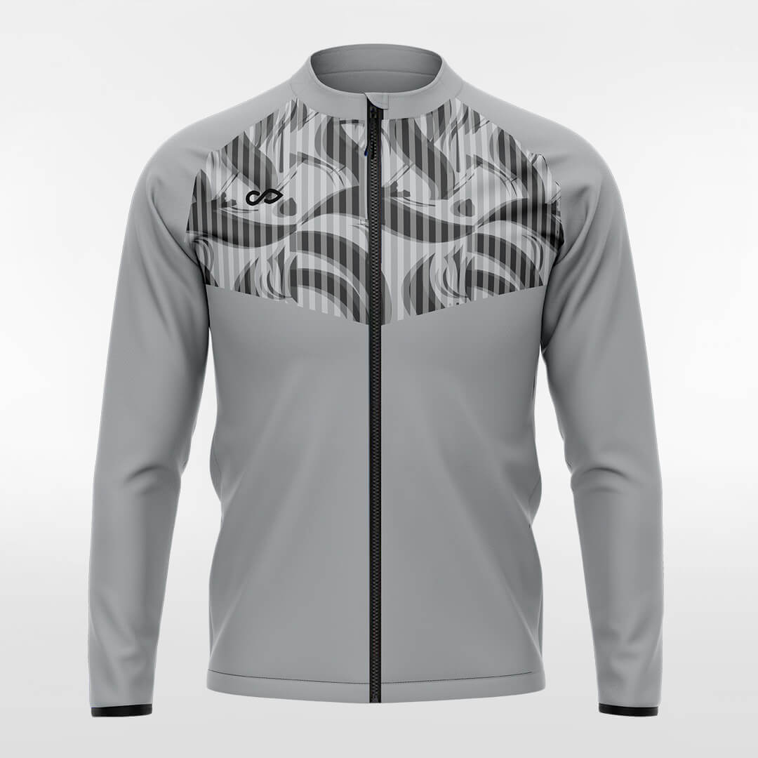 Custom Tails Print Men's Sublimated Full-Zip Jacket