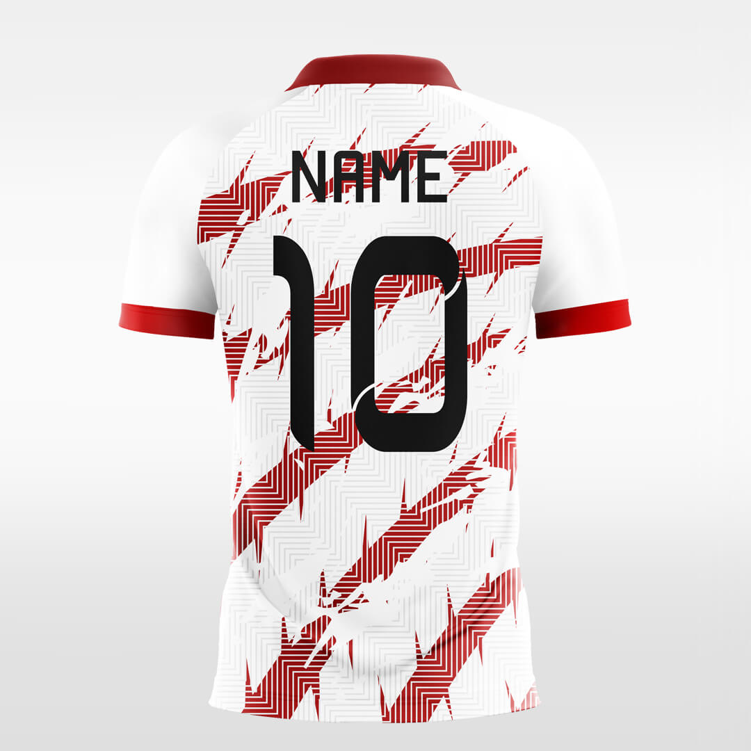 Custom Geometric Pattern Striped Sport Soccer Tops Jersey