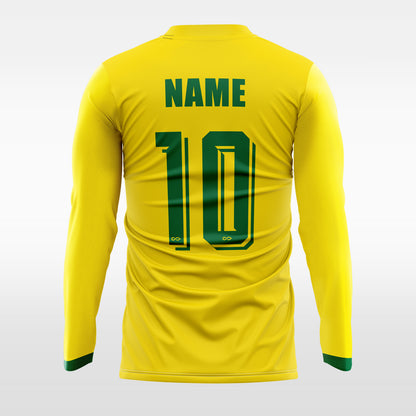 Affirmative - Custom Men's Sublimated Long Sleeve Soccer Jersey