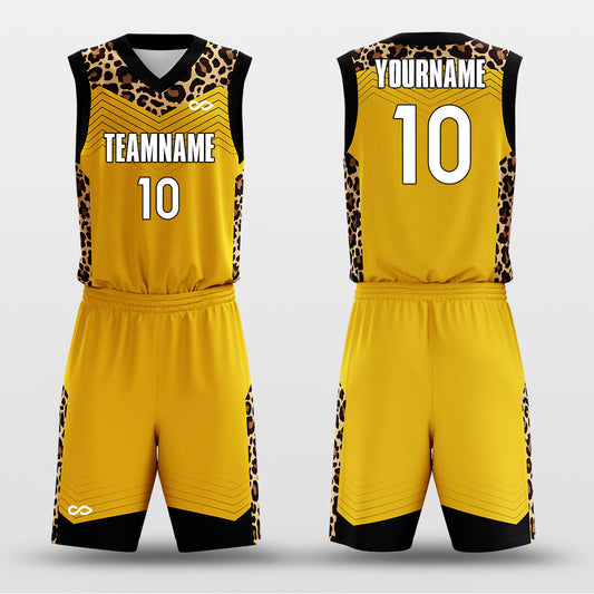 Animal Print- Custom Sublimated Basketball Jersey Set