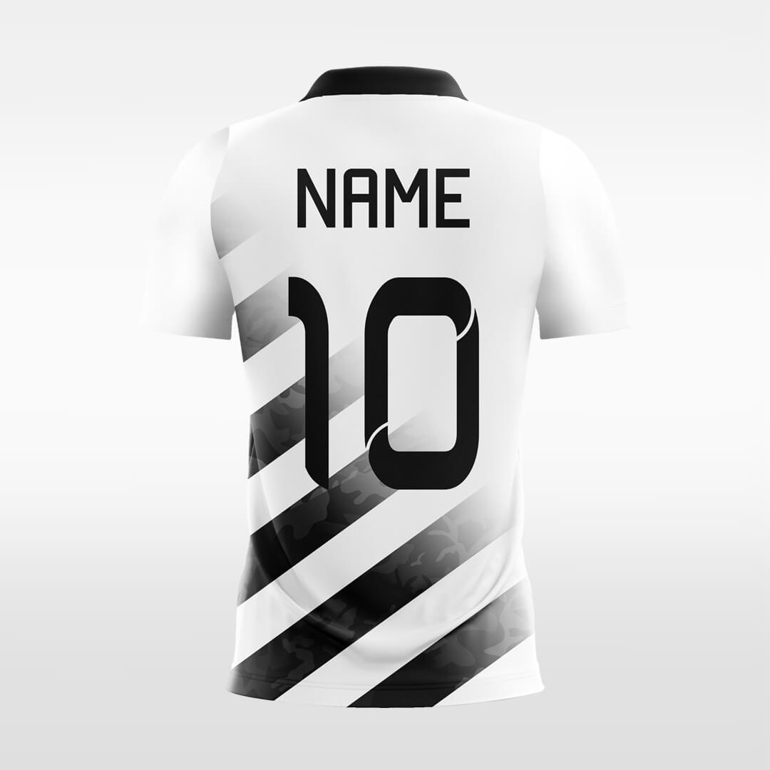 Black Stripe - Custom Kids Soccer Jerseys Camo Style Design