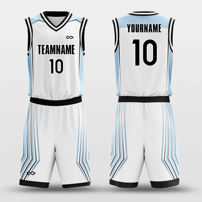 Blue Speed- Custom Sublimated Basketball Jersey Set