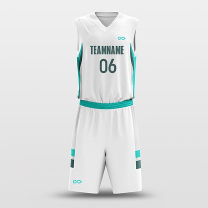 Breeze - Custom Sublimated Basketball Jersey Set
