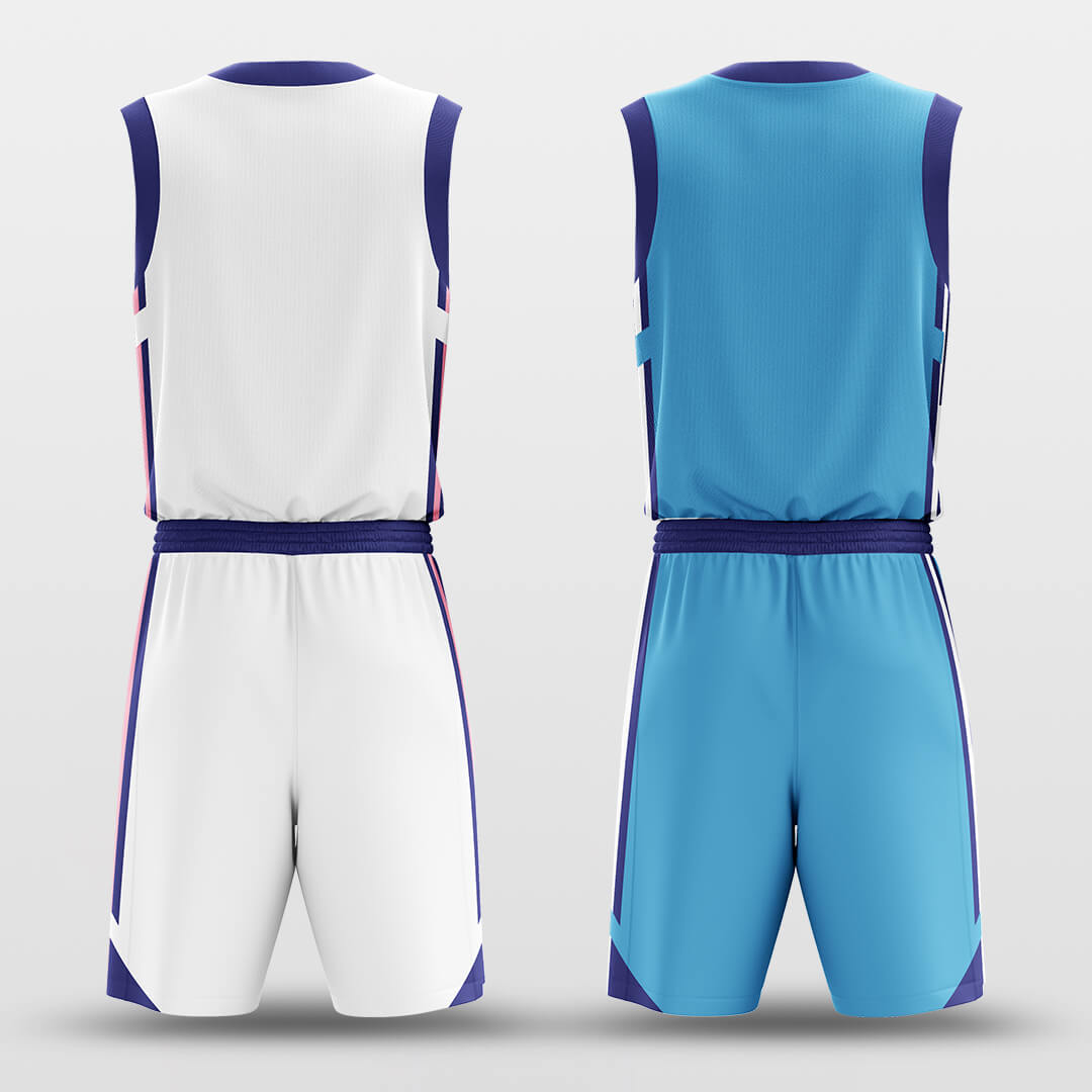 Bubble Gum - Custom Reversible Basketball Jersey Set Sublimated