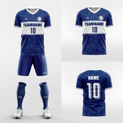 Champagne- Custom Youth Soccer Jerseys with Shorts Sublimated Kit