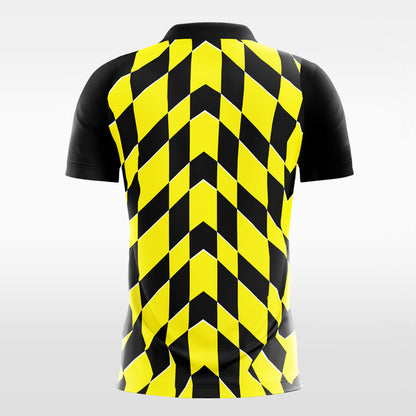 Custom Rhombic Checked Sublimation Sport Handball Tops Jersey