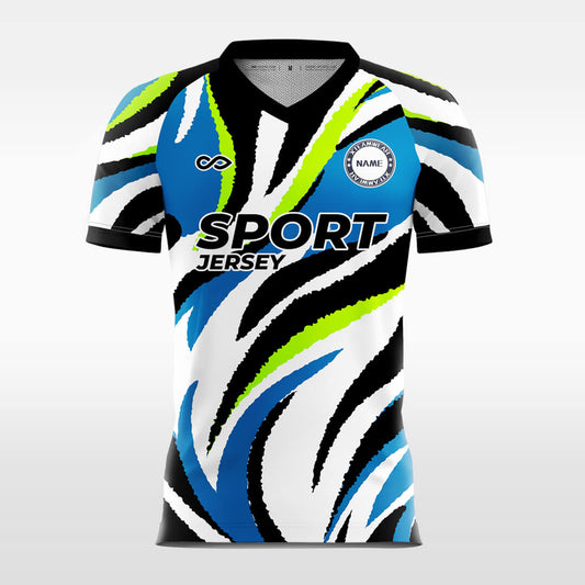 Comic  - Custom Soccer Jersey Design Sublimated