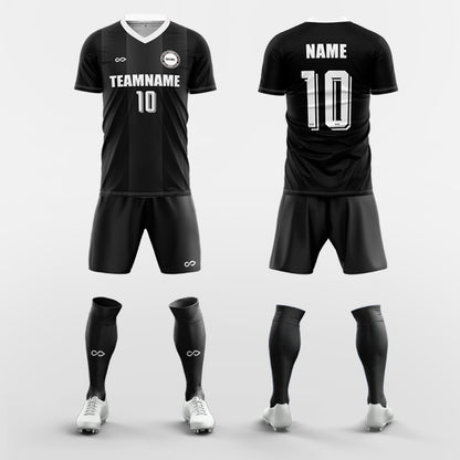 Custom Ambition Soccer Jerseys Set Sublimated Design Kit