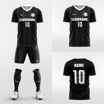 Custom Ambition Soccer Jerseys Set Sublimated Design Kit