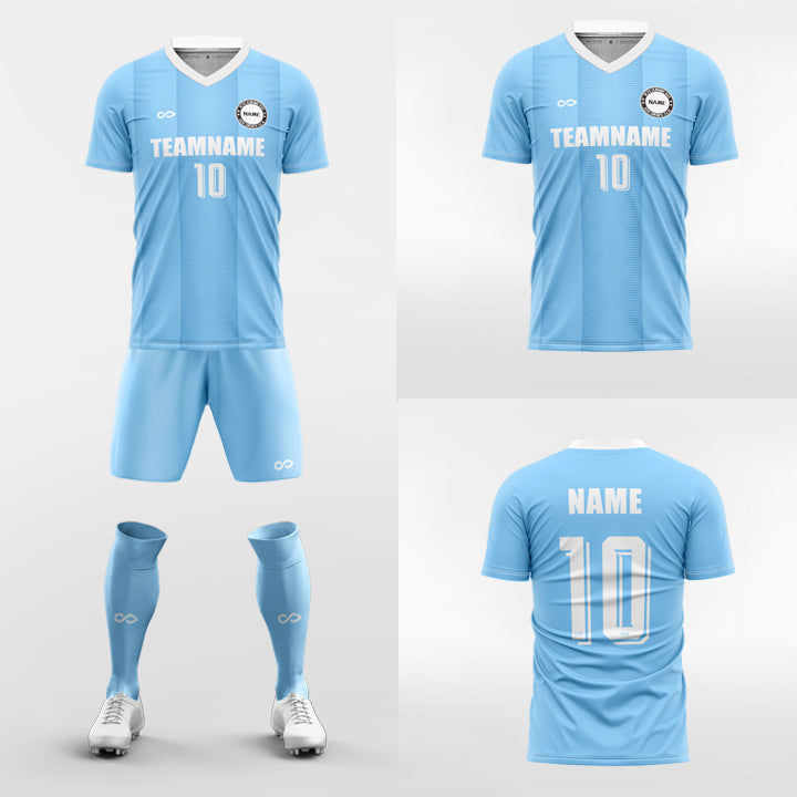 Custom Ambition Soccer Jerseys Set Sublimated Design Kit