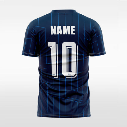 Custom Appease Red Sublimation Soccer Tops Jersey