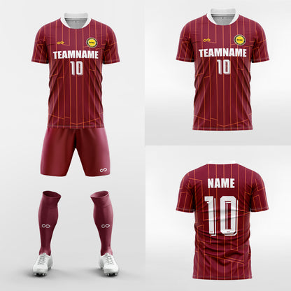 Custom Appease Soccer Jerseys Set Sublimated Design Kit