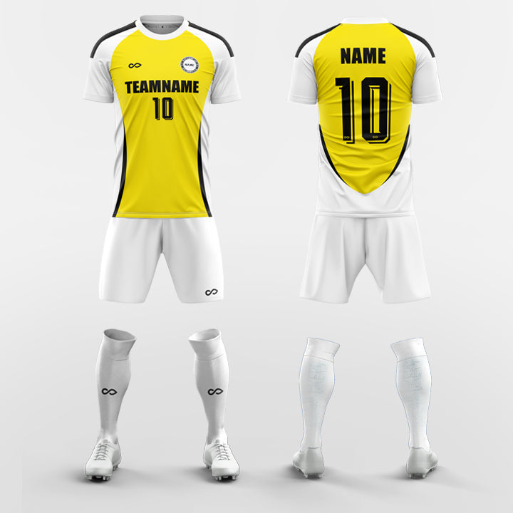 Custom Applaud Soccer Jerseys Set Sublimated Design Kit