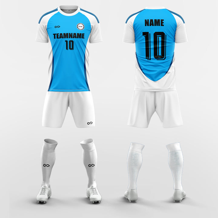 Custom Applaud Soccer Jerseys Set Sublimated Design Kit