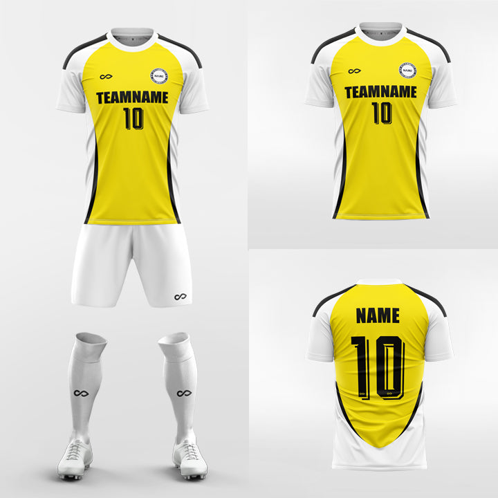 Custom Applaud Soccer Jerseys Set Sublimated Design Kit