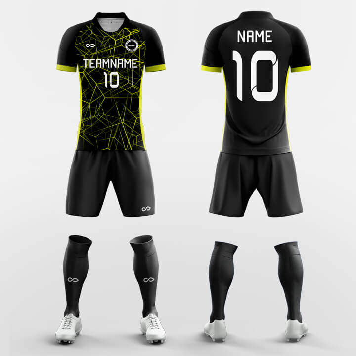 Custom Best Vector Soccer Jerseys Set Sublimated Design Kit