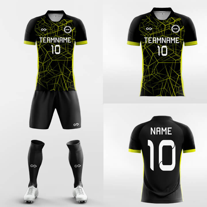 Custom Best Vector Soccer Jerseys Set Sublimated Design Kit