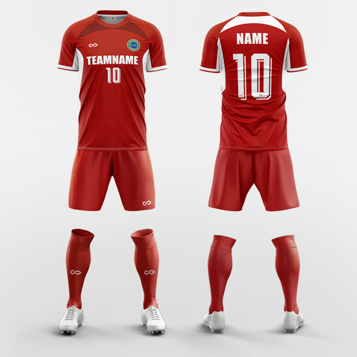 Custom Cohesion Soccer Jerseys Set Sublimated Design Kit