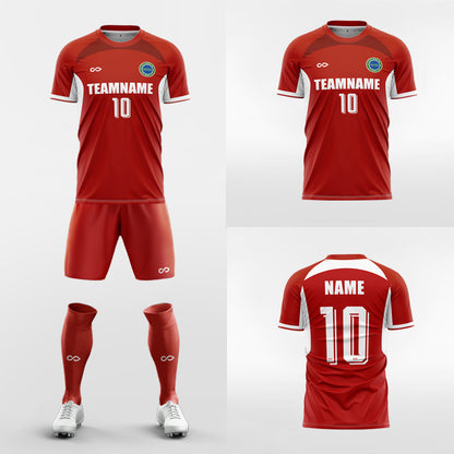 Custom Cohesion Soccer Jerseys Set Sublimated Design Kit