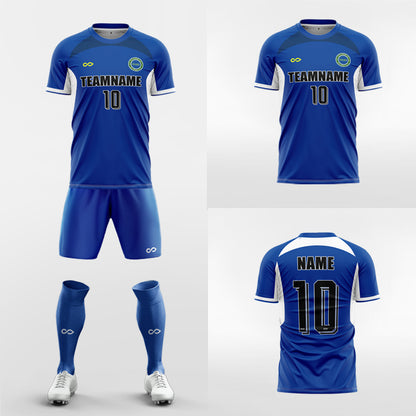 Custom Cohesion Soccer Jerseys Set Sublimated Design Kit