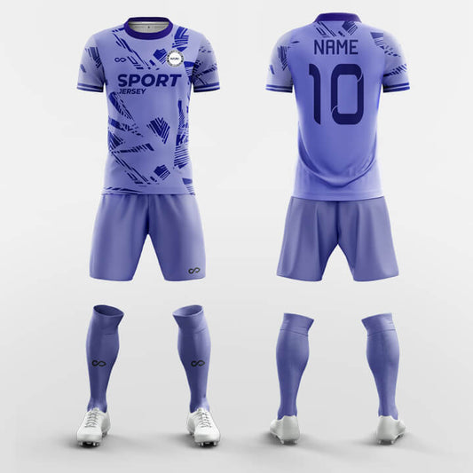 Custom Describe Print Uniform Soccer Sets Jersey Kit