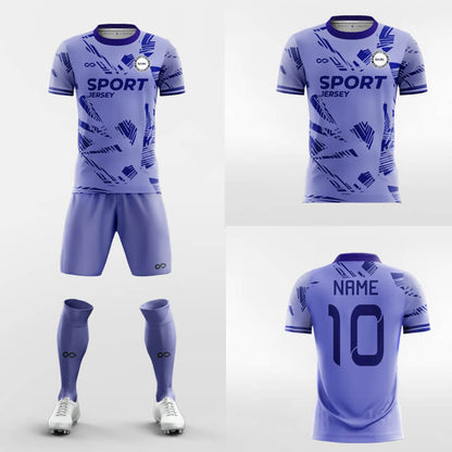 Custom Describe Print Uniform Soccer Sets Jersey Kit