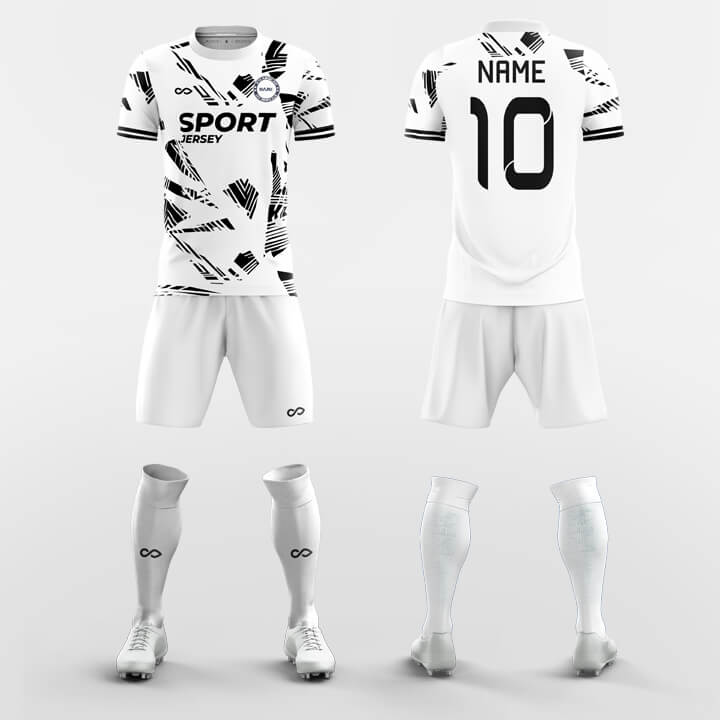 Custom Describe Print Uniform Soccer Sets Jersey Kit