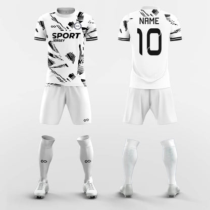 Custom Describe Print Uniform Soccer Sets Jersey Kit