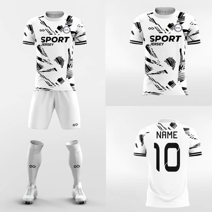 Custom Describe Print Uniform Soccer Sets Jersey Kit