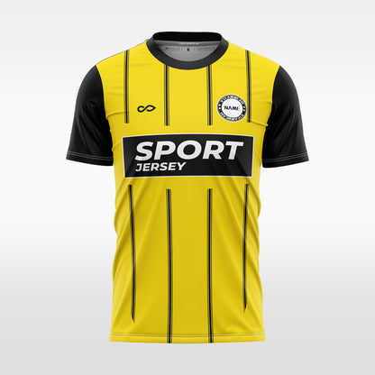 Custom Harry Yellow Sublimation Soccer Tops Jersey