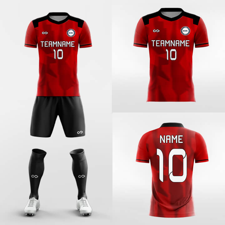 Custom Imagination Soccer Jerseys Set Sublimated Design Kit