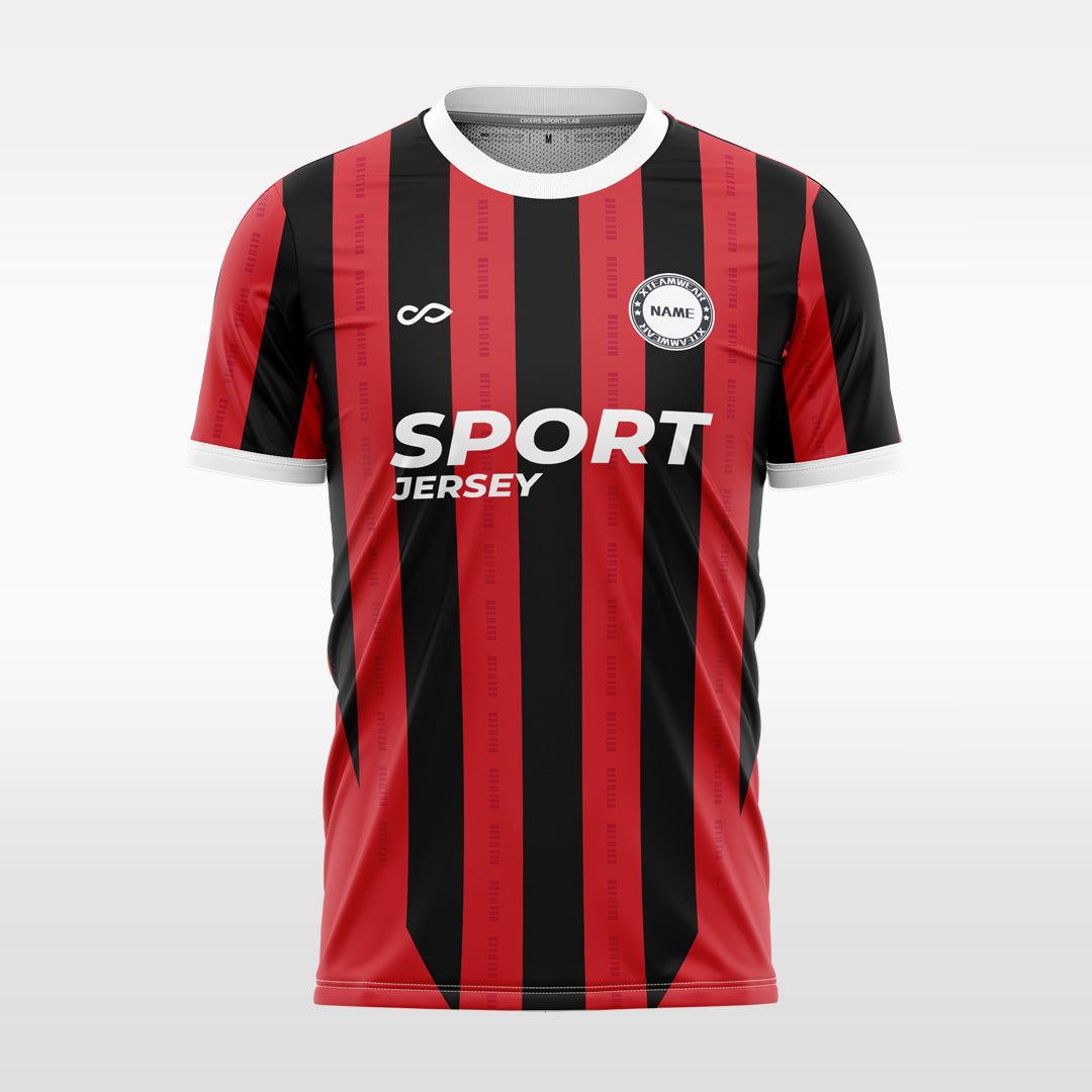 Custom Intact Red Sublimation Soccer Tops Jersey