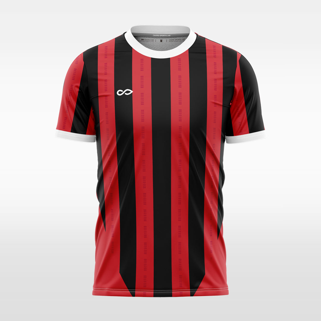 Custom Intact Red Sublimation Soccer Tops Jersey