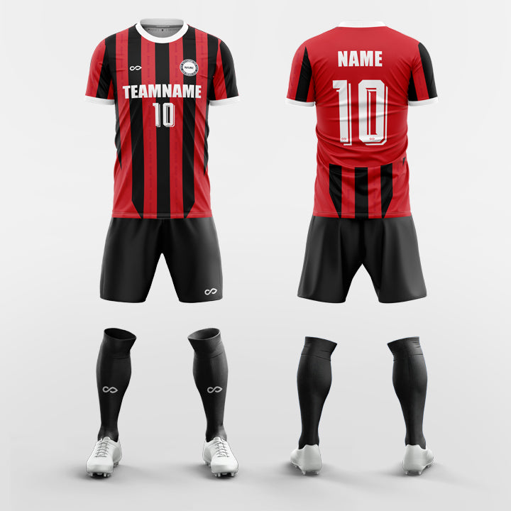 Custom Intact Soccer Jerseys Set Sublimated Design Kit