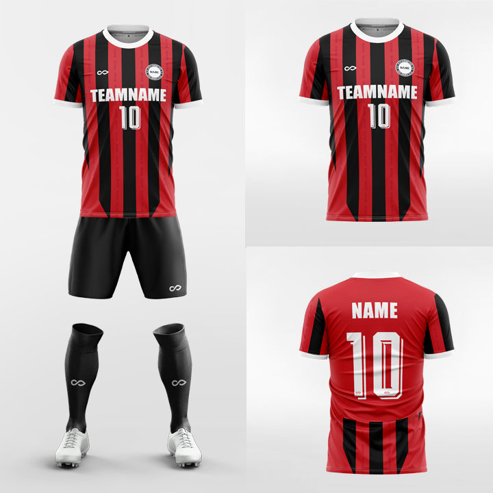 Custom Intact Soccer Jerseys Set Sublimated Design Kit