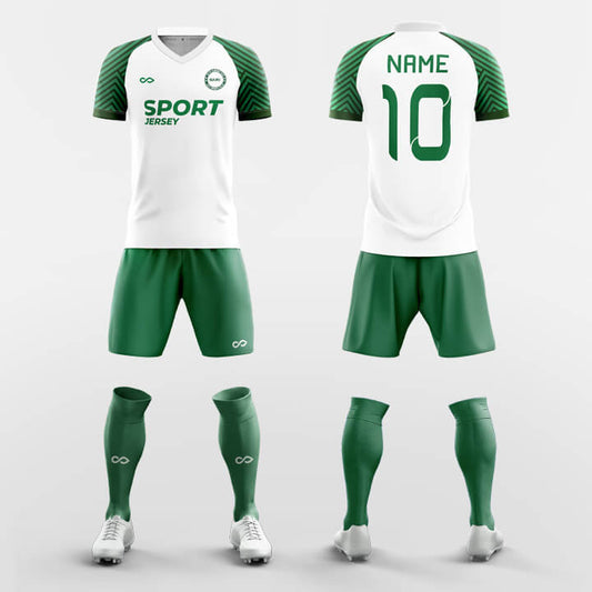Custom Oasis Soccer Jerseys Set Sublimated Design Kit