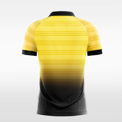 Custom Ombre Horizontal Stripe Sublimation Sport Soccer Tops Jersey