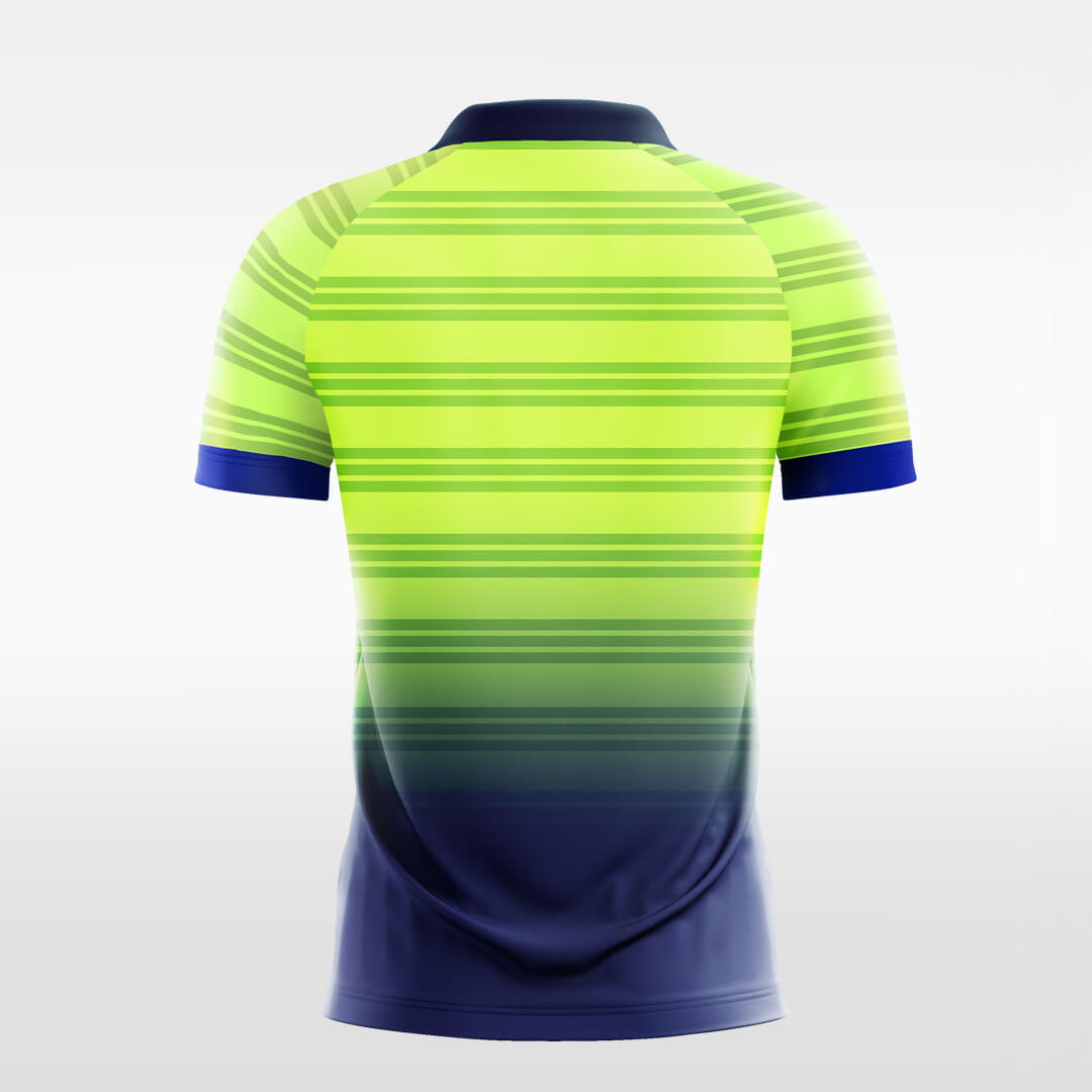 Custom Ombre Horizontal Stripe Sublimation Sport Soccer Tops Jersey