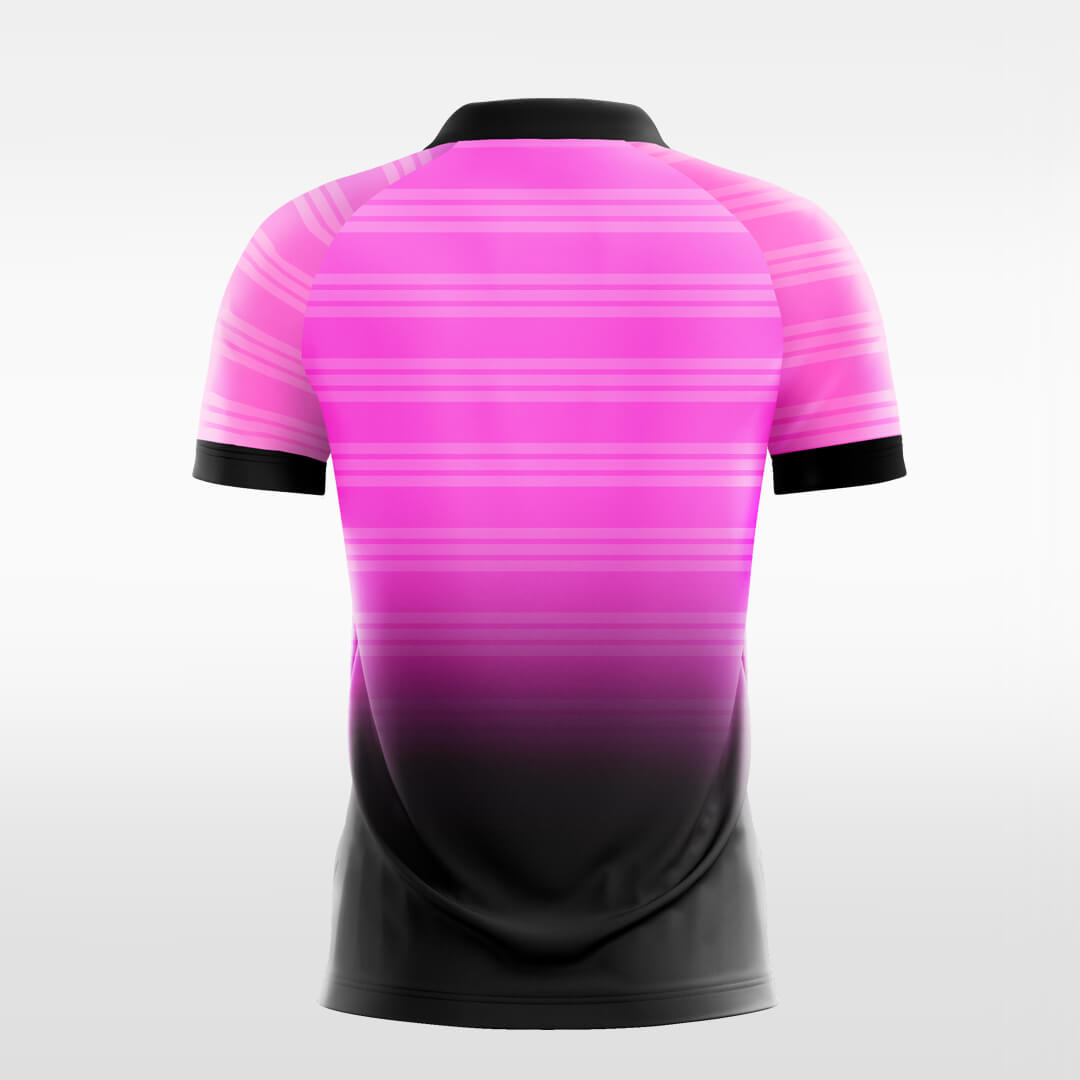 Custom Ombre Horizontal Stripe Sublimation Sport Soccer Tops Jersey