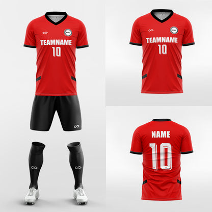 Custom Pacify Soccer Jerseys Set Sublimated Design Kit