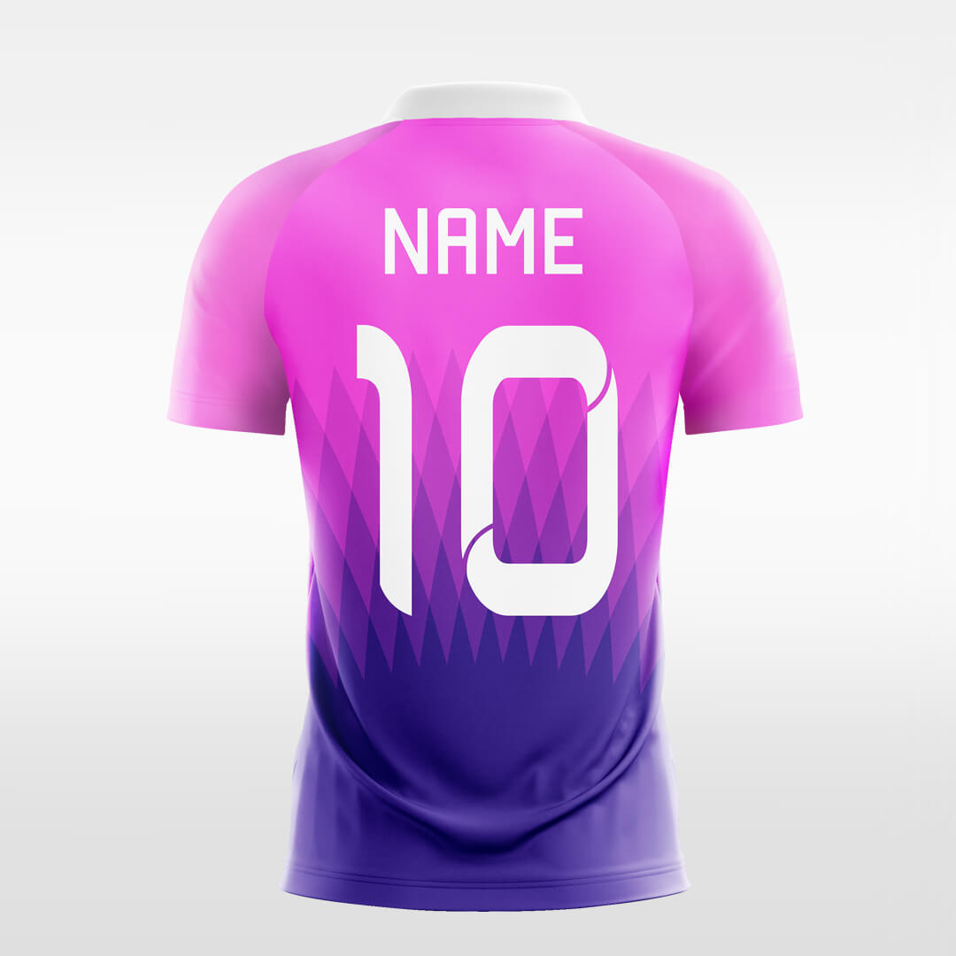 Custom Rainbow Trajectory Sublimation Soccer Tops Jersey