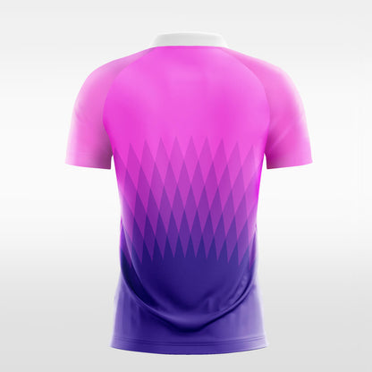 Custom Rainbow Trajectory Sublimation Soccer Tops Jersey