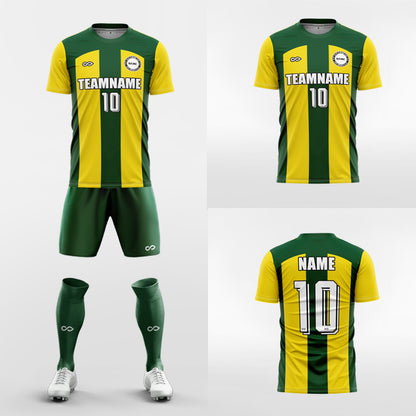 Custom Readily Soccer Jerseys Set Sublimated Design Kit