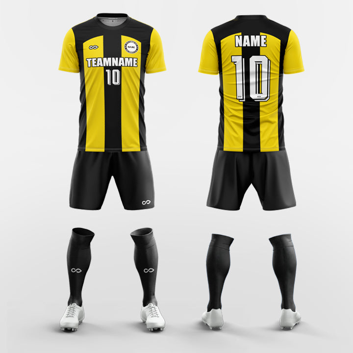 Custom Readily Soccer Jerseys Set Sublimated Design Kit