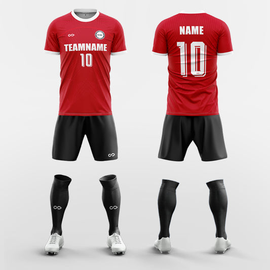Custom Refine Soccer Jerseys Set Sublimated Design Kit