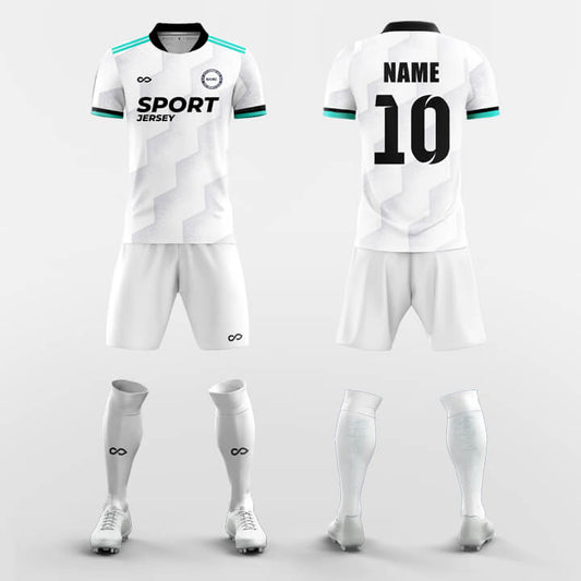 Custom Soda Soccer Jerseys Set Sublimated Design Kit