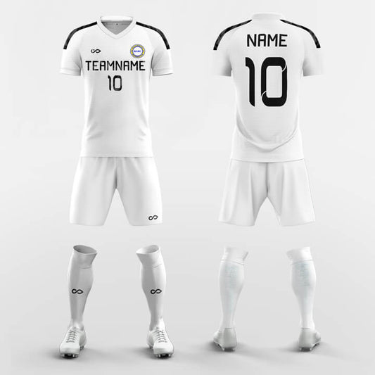 Custom Vacant Soccer Jerseys Set Sublimated Design Kit