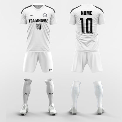 Custom Vacant Soccer Jerseys Set Sublimated Design Kit