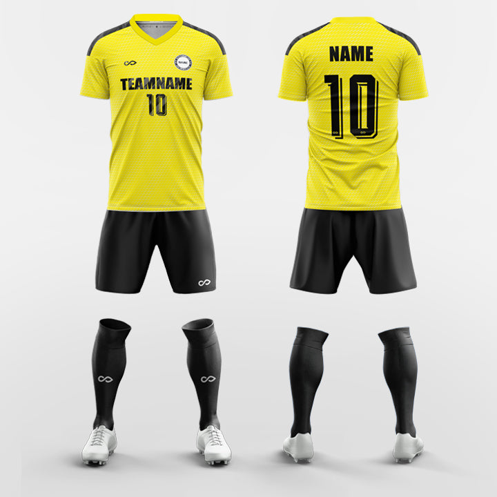 Custom Vacant Soccer Jerseys Set Sublimated Design Kit