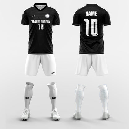 Custom Vacant Soccer Jerseys Set Sublimated Design Kit